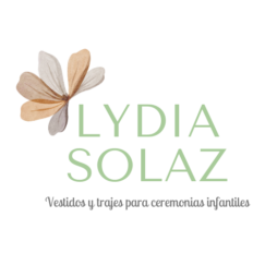 Logotipo Lydia Solaz, vestidos y trajes para ceremonias infantiles